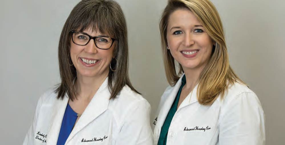 Dr. Kimberly Combs and Dr. Juliette Gassert of Advanced Hearing Care