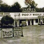 Historic Mount Pleasant SC photo - Esso, The Oaks Restaurant, Piggly WigglyThames Service Station