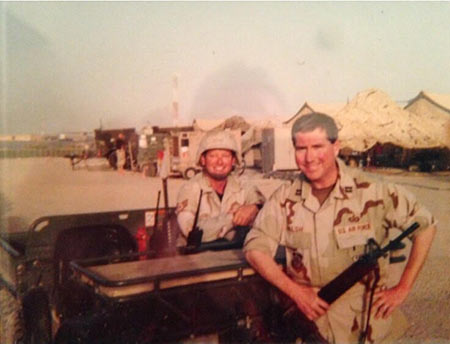 Bill Walsh in Kandahar, Afghanistan circa January 2002