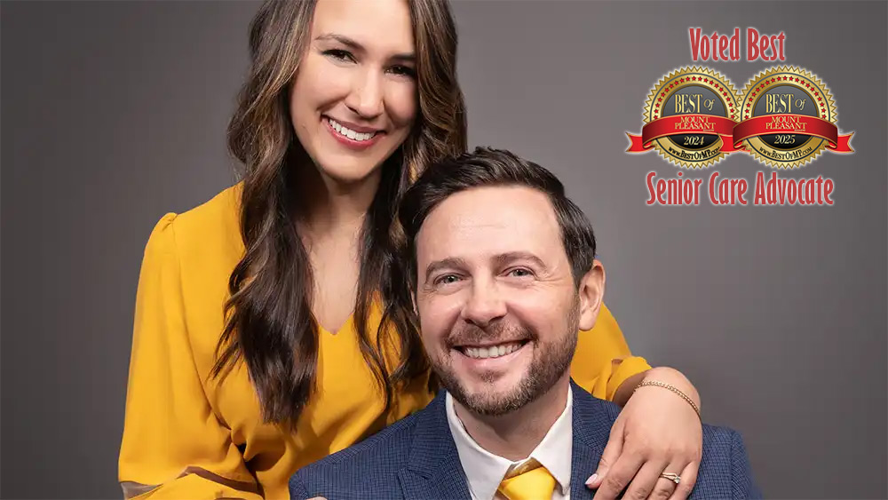 Anne Marie and Joshua Long of Senior Resource Specialists (named Best Senior Care Advocate in Best of Mount Pleasant).